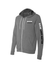 Load image into Gallery viewer, MEN'S BLM LOGO SPONGE FLEECE ZIP UP HOODIE
