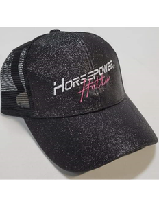 HORSEPOWER HOTTIE GLITTER PONY CAP
