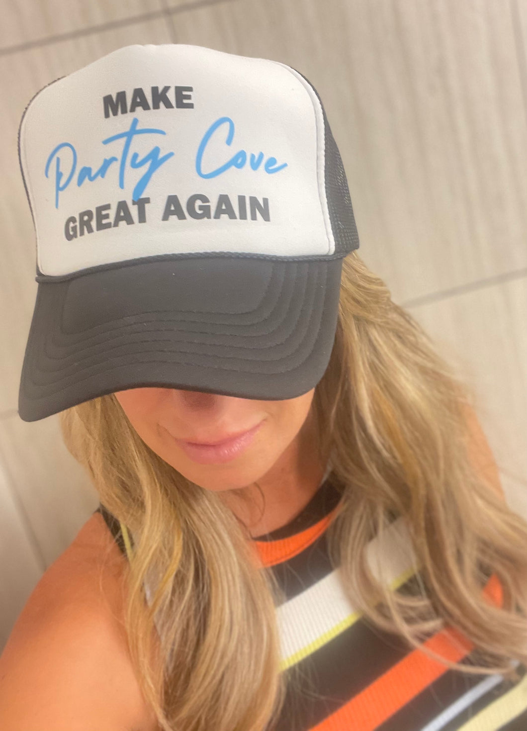 PARTY COVE TRUCKER HAT